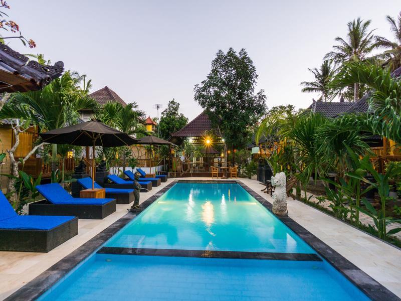 Lembongan D'Licks Villa Exteriör bild